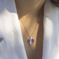 Collier coeur aile d’ange