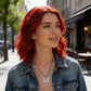 Halsband med nummerpendant 67
