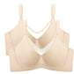 👙 50 % RABATT NU! ✨ Lätt Bygel-BH med Full Täckning – Breda Axelband & Naturlig Komfort för Större Storlekar 💖