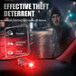 🚗 50% RABATT! ☀️ Solcellsdriven Stöldskyddslampa för Bil – ljust skräckvapen, vandalsäker & enkel installation – perfekt för parkeringssäkerhet 🔒✨