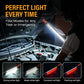 🔥 50% RABATT NU! ⚡ 3000LM LED Arbetslampa – magnetisk bas, krok & 5200mAh batteri – perfekt för bilreparationer, hantverk och utomhusbruk 🔋✨