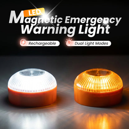 🔈🔈50% RABATT🔥Magnetisk LED Nödvarningslampa