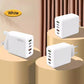 120 W snabbladdare med 5 porta
