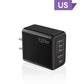 120 W snabbladdare med 5 porta