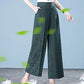 👗👖 Kjol eller byxor? Båda! Högmidjade vida dambyxor – ser ut som kjol, sitter som byxor ☀️✨