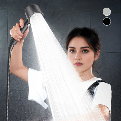🚿4-läges högtrycksduschmunstycke med filter