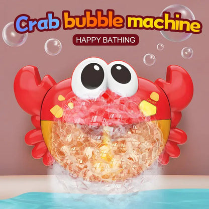 🦀 50% RABATT NU! Crab Bubble Machine Bath Toy – söt krabbdesign, riklig bubbleström & inbyggd musik – för en magisk och rolig baddagsupplevelse 🛁🎶