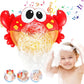 🦀 50% RABATT NU! Crab Bubble Machine Bath Toy – söt krabbdesign, riklig bubbleström & inbyggd musik – för en magisk och rolig baddagsupplevelse 🛁🎶
