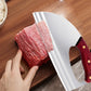 Ergonomisk kökskniv – med handtag framtill för att enkelt skära grönsaker och kött. En perfekt present till hemmakocken. 🍅🔪