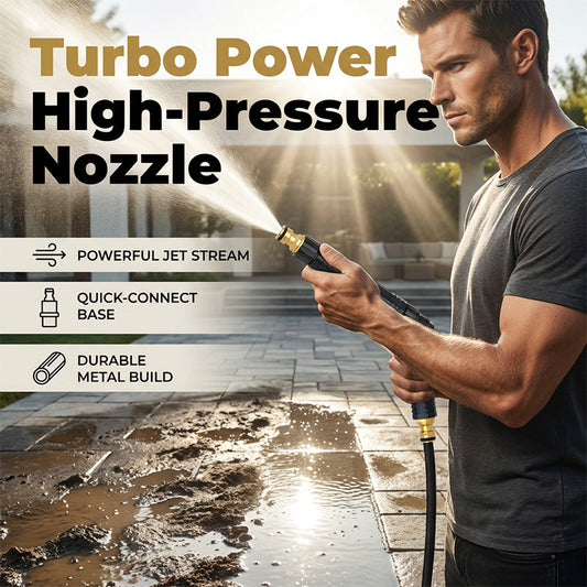 🌾🐄 50% RABATT NU! Rengöringsverktyg för ladugård – högtrycksmunstycke som ger nytt liv åt stallet – turbo power, rostfri konstruktion & precisionsstråle 💦