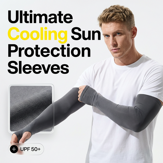 🧊 50% RABATT NU! Kylande ärmar med hög elasticitet – UV‑skydd, omedelbar kylning & andningsbar komfort – perfekt för cykling, löpning och utomhusaktiviteter 🏃‍♂️☀️
