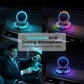 🚗 50% RABATT NU! ✨ RGB-bilhållare med 15W trådlös snabbladdning & 360° rotation – automatisk klämning, stämningsljus & restfritt fäste – perfekt för säker körning och modern kupé 🎨⚡