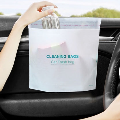 🚗🧴 50% RABATT NU! ✨ Självhäftande bilreningspåsar – fäst var som helst, sitter stadigt & lämnar inga märken – perfekt för skräp och förvaring i bilen 🧹