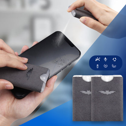 📱 50% RABATT NU! ✨ Återanvändbar 2-i-1 skärmrengöring med mikrofiberduk – spraya & torka för en skinande ren skärm 🧼