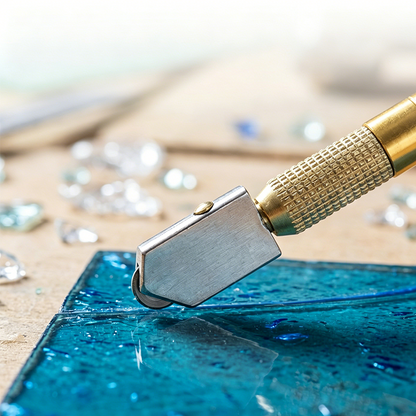 🔧 50% RABATT NU! ✍️ Professionell glasskärare i pennform – hårdmetallhjul, ergonomiskt grepp & exakt skärning – perfekt för speglar, fönster eller glasskonst ✨
