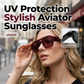 ☀️🕶️ Snygga pilotsolglasögon – se skarpt, se cool ut, skydda ögonen från UV-strålar