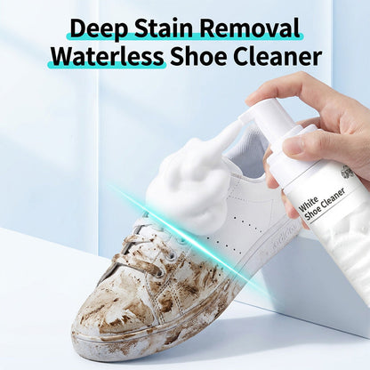 ✨ Vattenfri skumrengöring för skor – fläckar borta på sekunder! 👟🧼