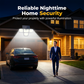 🌞💡Solcellsdriven säkerhetslampa med rörelsesensor