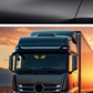 🚗 BEGRÄNSAD TID: 50 % RABATT! 🔋 Solar Devil's Eye LED-varningslampa för bil – solcellsdriven, 4 lägen, vattentät 💡