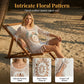 👙 50% RABATT NU! 🌊 Boho virkad strandklänning med tofsar – luftig, flödande & bohemisk chic – perfekt vid poolen, stranden eller på sommarsemester – justerbar passform 🧶✨