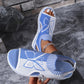 👡 50% RABATT NU! Casual strandtofflor med öppen tå och platå för dam – bekväma, snygga & perfekta för stranden, poolen och sommardagar ☀️🌊