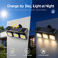 💡✨ Justerbar solcellsvägglampa med sensor – automatisk belysning för uppfart, altan & entré