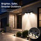 💡✨ Justerbar solcellsvägglampa med sensor – automatisk belysning för uppfart, altan & entré