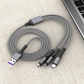 66W 3-i-1 kabel för snabbladdning
