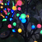 Soldriven LED-trädgrenträdgårdslampa