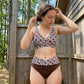 👙 50% RABATT NU! Tvådelad bikini med hög midja för kvinnor – V‑ringad, magkontrollerande & elastisk – perfekt för strand, pool och semester 🌊✨
