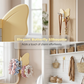 🦋 50% OFF! 50K+ sold! Rotatable butterfly hook – no drilling needed, 3 arms for all your accessories, keeps everything organized! ✨