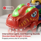 🦕🚛Double-Decker Dinosaur Transport Truck Toy