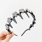Wavy Crystal Headband Set – Lätt, halkfritt och flickaktigt hårsmycke, glittrande vågformad hårband med kristalldetaljer för bröllop och vardagsbruk, flickaktiga och feminina accessoarer