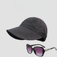 ☀️ 50 % RABATT NU! 👒 Solhatt med hästsvansöppning – andningsbar, UPF 50+ & justerbart band, perfekt för löpning, strand & utomhuslek 🏃‍♀️