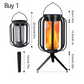 🌙🏕️ 50% REA! Soldriven flamlykta – mysig stämningsbelysning för uteplatsen, trädgården, campingen och utomhusmiddagar 🔥✨