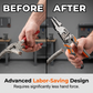 ⚡ 50% RABATT NU! 🔧 Självlåsande ratchet-kabeltång – inbyggd trådskärare & mångsidig – perfekt för elarbete, installation & reparation ✨