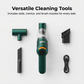 🚗 Trådlös bildammsugare – Sugkraft 10 000 Pa, lätt 400 g och batteri på 4 000 mAh – 30 minuters drifttid – Perfekt för bilen, hemmet och kontoret 💨✨