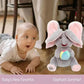 🐘🎶 50% RABATT NU! Peek‑A‑Boo sjungande elefant – interaktiv, musikleksak & kramgo vän för små barn 🎵👶