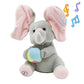 🐘🎶 50% RABATT NU! Peek‑A‑Boo sjungande elefant – interaktiv, musikleksak & kramgo vän för små barn 🎵👶