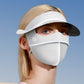 🧴☀️ 50% RABATT NU! Solskyddsmask & solhatt – 2‑i‑1 skydd för ansikte, öron & panna – 99% UV‑blockering 🧢🛡️