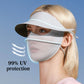 🧴☀️ 50% RABATT NU! Solskyddsmask & solhatt – 2‑i‑1 skydd för ansikte, öron & panna – 99% UV‑blockering 🧢🛡️