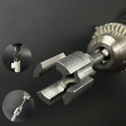 🔧 50% RABATT NU! Gängverktyg för PVC-rör – skär både inre och yttre gängor – passar 1/2" och 3/4" – för borrmaskin 🛠️💧
