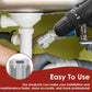 🔧 50% RABATT NU! Gängverktyg för PVC-rör – skär både inre och yttre gängor – passar 1/2" och 3/4" – för borrmaskin 🛠️💧