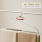 👕 50% RABATT NU! Multifunktionell hopfällbar galge – teleskopisk, vindtålig & platsbesparande – perfekt för tvättstugan, resan och garderoben 🧺✨