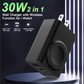 🔌 50% RABATT NU! ⚡ 3-i-1 Laddningsstation – 30W snabbladdning, magnetisk klockladdare & kompakt design – perfekt för hemmet, resan och kontoret 📱⌚✨