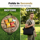 🧺 50% RABATT NU! 2‑i‑1 picknickmatta & väska – från shoppingkasse till picknickfilt på sekunder 🌿🧺
