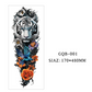 Large Full Sleeve Temporary Tattoos