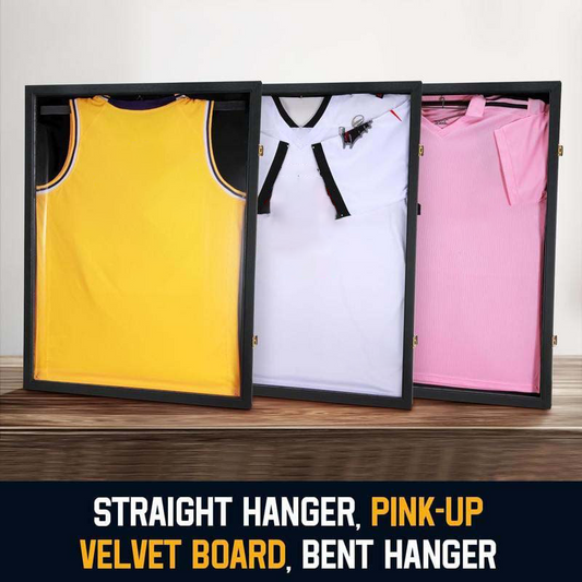 🏆 50% RABATT NU! Trädisplayram för matchtröja med magnetisk dörr – skyddar, framhäver & hyllar dina favorittröjor ⚽🏀