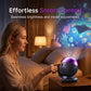 🌊 50% RABATT NU! Ocean Starry Sky Projector med musik – lugnande undervattensprojektion för barnrummet – skapar magisk sömnrutin 🐠🌙