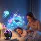 🌊 50% RABATT NU! Ocean Starry Sky Projector med musik – lugnande undervattensprojektion för barnrummet – skapar magisk sömnrutin 🐠🌙